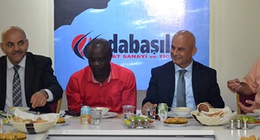 TOGO'LU ZİYARETÇİLERİMİZİ AĞIRLADIK